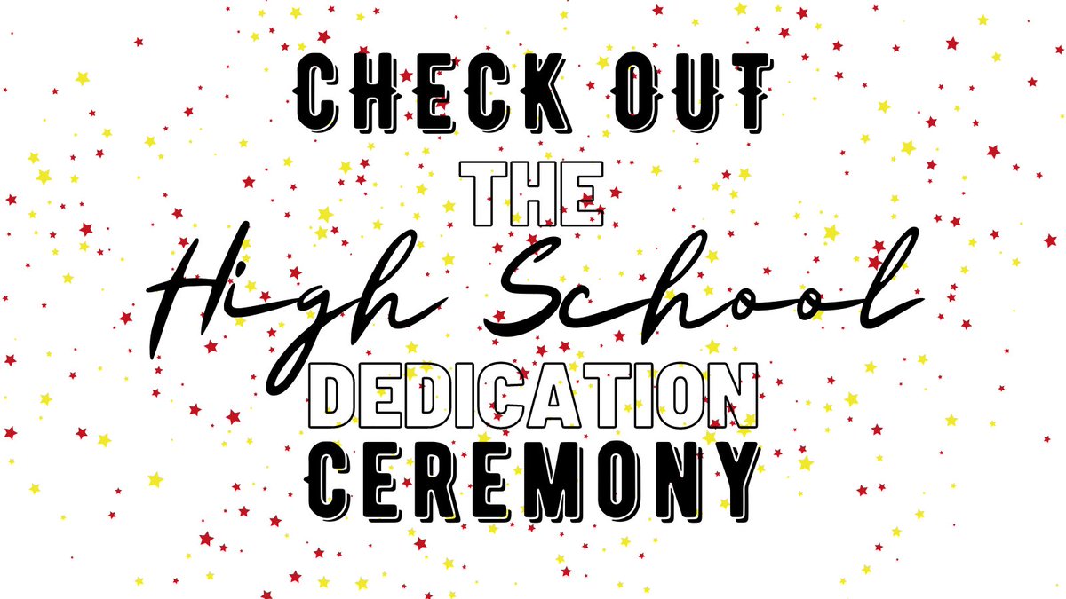 On Thursday, December 16, we held a dedication ceremony for the new Big Walnut High School- opening to students on January 4, 2022. Here is an overview of the night: youtu.be/NfbakOPmVYM Thank you to parent and community member, Joey Thomas, for creating this fantastic video.