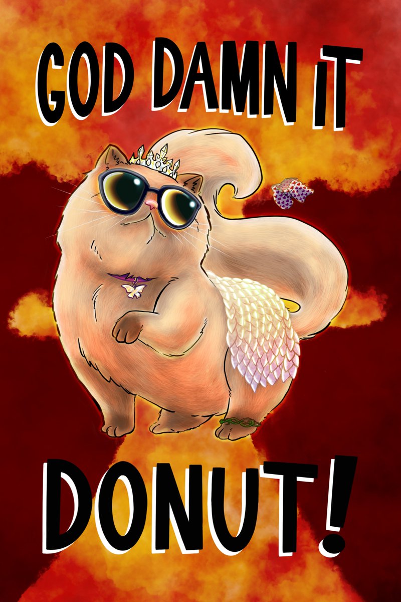 sie_bop's tweet photo. @dungeoncrawlercarl
I think I caught Princess Donut's good side :3

Lovelovelovelovelove this series <3! https://t.co/FY0GLTUki7