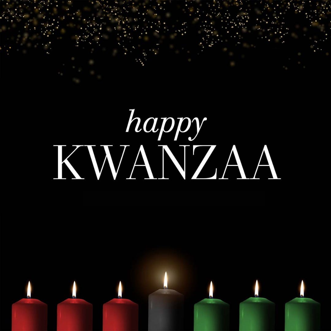 AmyKByrd's tweet photo. Happy Kwanzaa!! https://t.co/iY8TcUoUWa