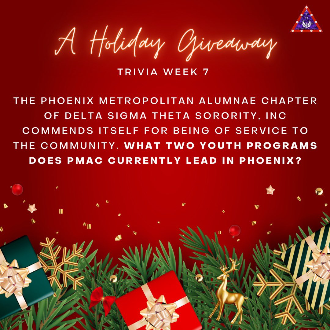 Happy Monday! It’s the FINAL week of PMAC’s Holiday Giveaway🎄

Whoever can fill in the blank FIRST [across all of PMAC’s social media] will get a gift🎁

Hint 🤫: “Delta” is in the name of the programs.

#HolidayFun #PMACHolidayGiveaway