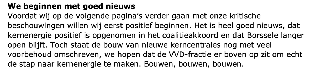 Klas_Liberaal's tweet photo. Onze beschouwingen op het regeerakkoord 2021 - 2024; deel 2

Kerncentrales✅. En nu; bouwen, bouwen en bouwen. 

Overigens is het ook goed nieuws dat in het regeerakkoord niet verder wordt ingezet op wind op land. 

Morgen deel 3; ondernemers, MKB &amp; ZZP'ers. https://t.co/5IL5pQGOeC