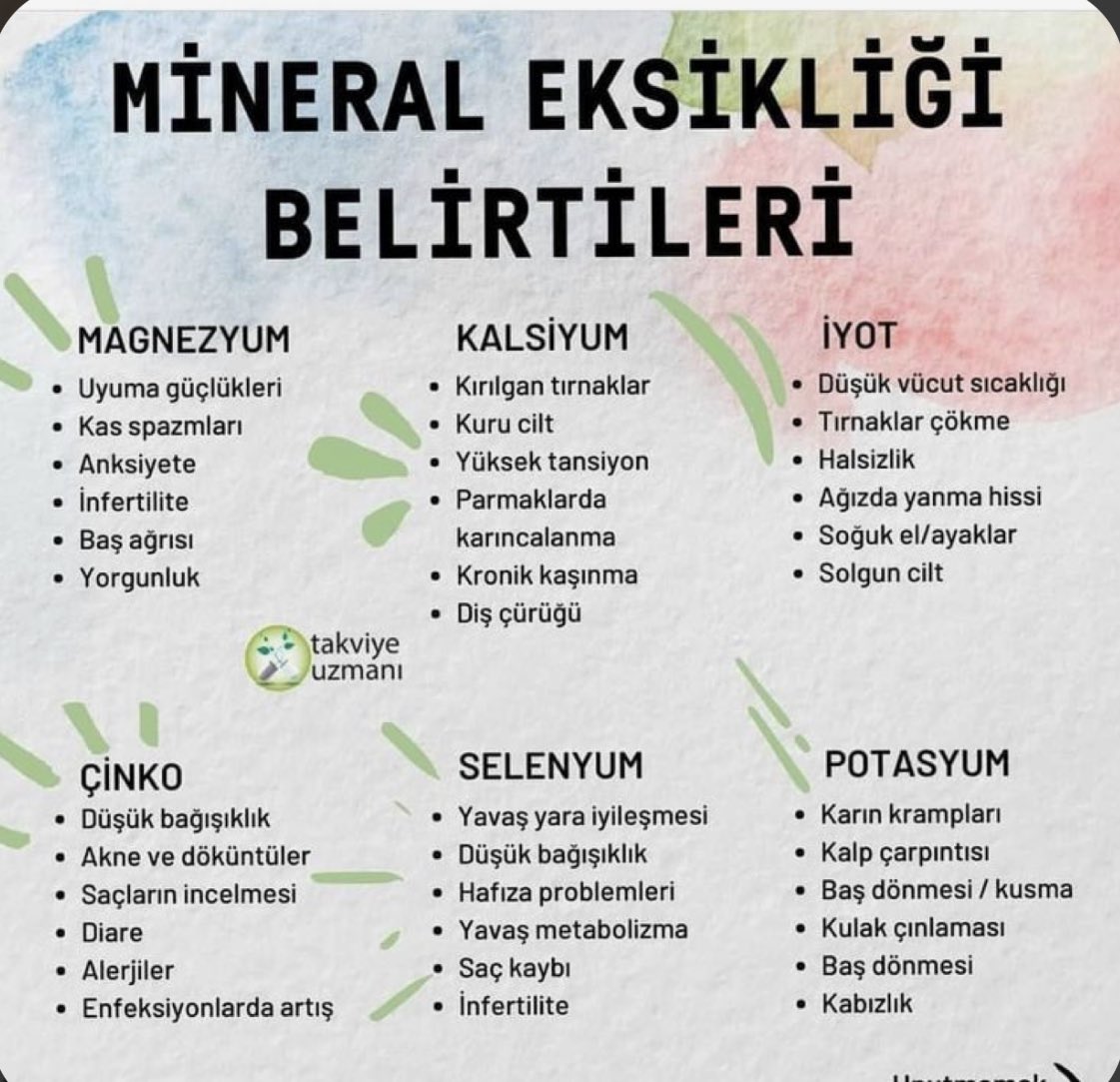 potasyum eksikliği belirtileri