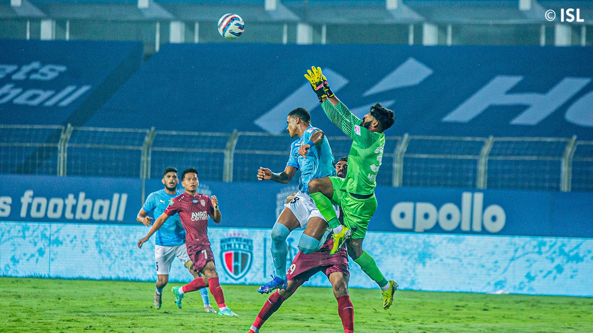 ISL 2021-22: Deshorn Brown heroics helps NorthEast United salvage a point against Mumbai City 