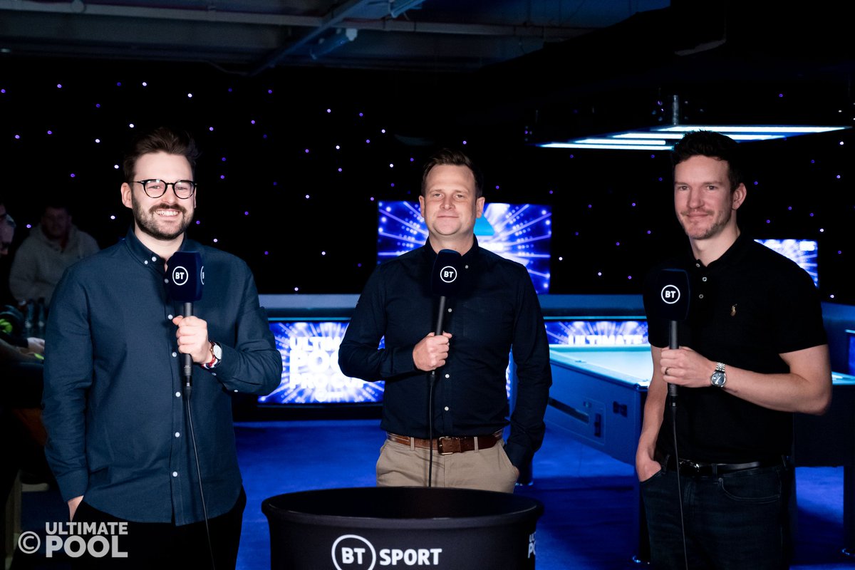 StevenJamieson_'s tweet photo. Back live for the evening session on @btsport! 4 amazing players with us tonight, pleasure to be alongside two great copilots @Simontwebb &amp; @Batts147. #UPProCup https://t.co/w76fMW1woB