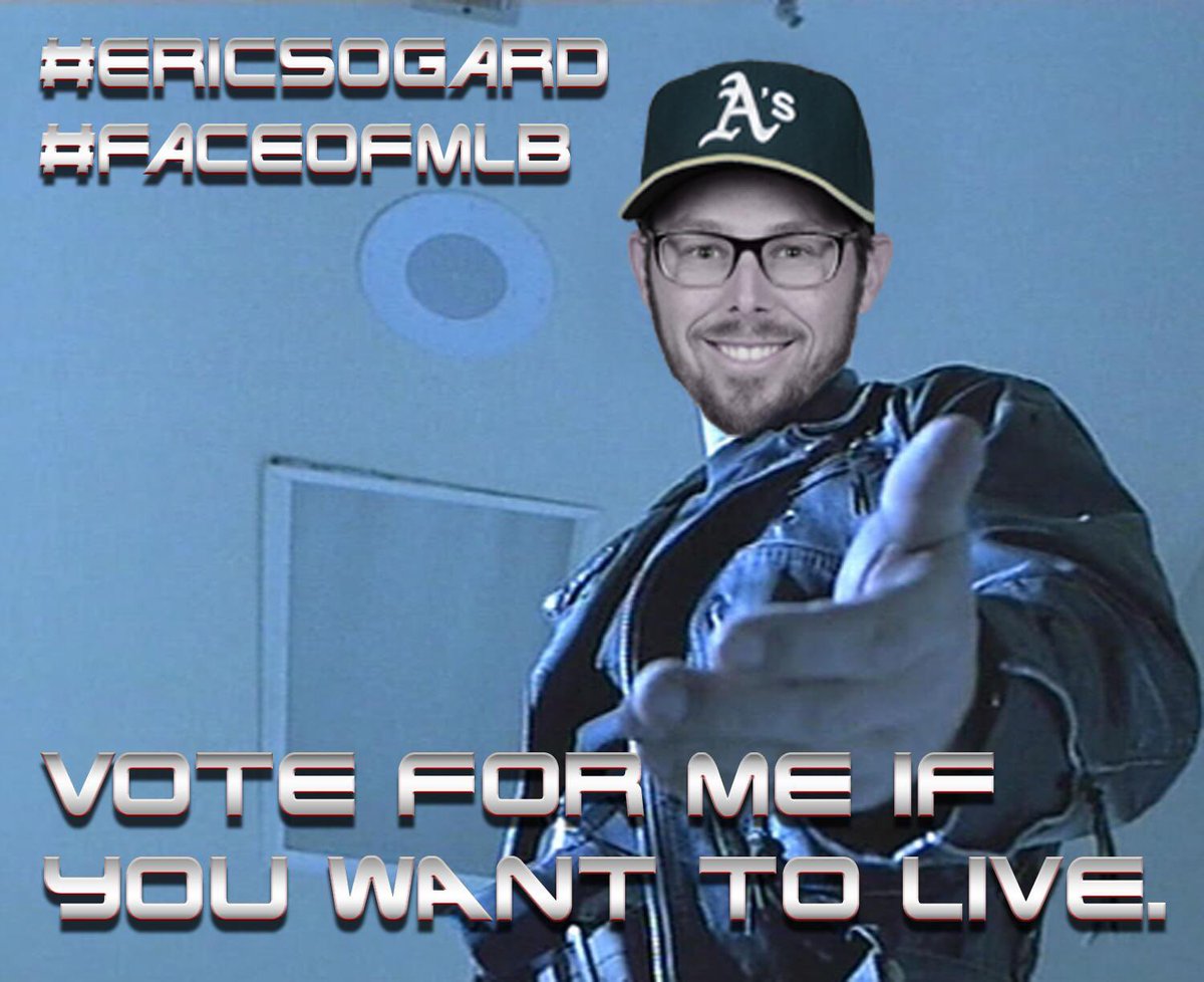 AsFanByDesign's tweet photo. @LucasOseguera @__eva__alvarez Those #FaceofMLB brackets were fun. A’s Twitter came together in full force, first for #EricSogard… (1/2) https://t.co/UVHBH3xaqP