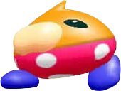 today’s scrunkly of the day is Strollin Stu from Super Mario Sunshine!