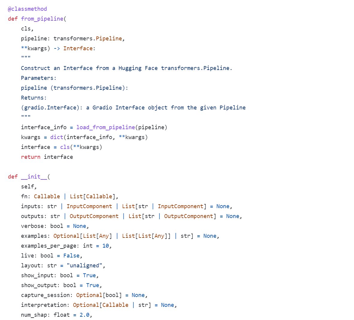 abidlabs's tweet photo. I weirdly really enjoy just refactoring Python code to make it more readable 😊

BEFORE -> AFTER: https://t.co/yj7jiNeBOh https://t.co/yecR3k6OFl