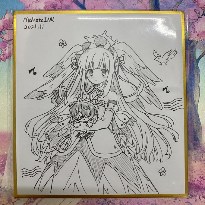 🥰给朋友们的画 