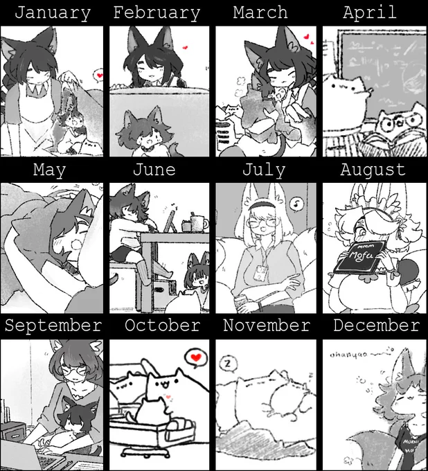 Another nyaa year~ Thank you for your appreciation! 