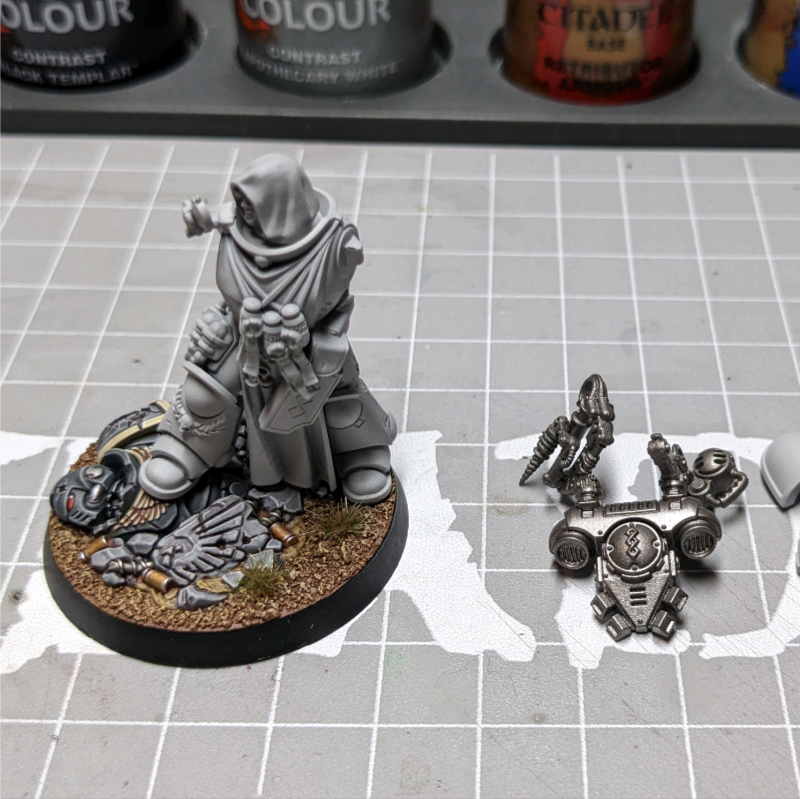 Games Workshop Citadel Grey Seer Contrast Spray Paint 