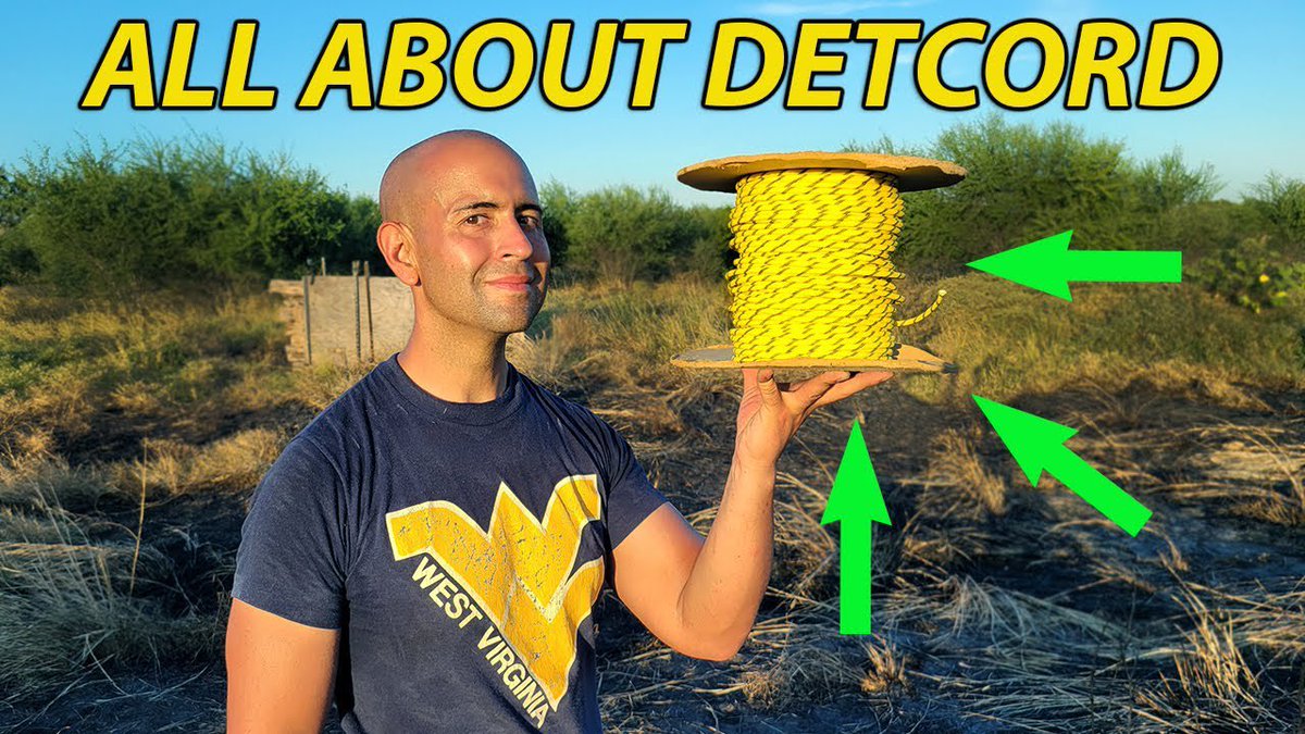 OrdnanceLab's tweet photo. Our latest video on #Detcord is ready to watch.
Our thanks to @GlobalOrdnance for making this video possible.
https://t.co/P9C2dkaT4E
#Explosives #HighExplosives #Boom https://t.co/Rt3xUd8vIf