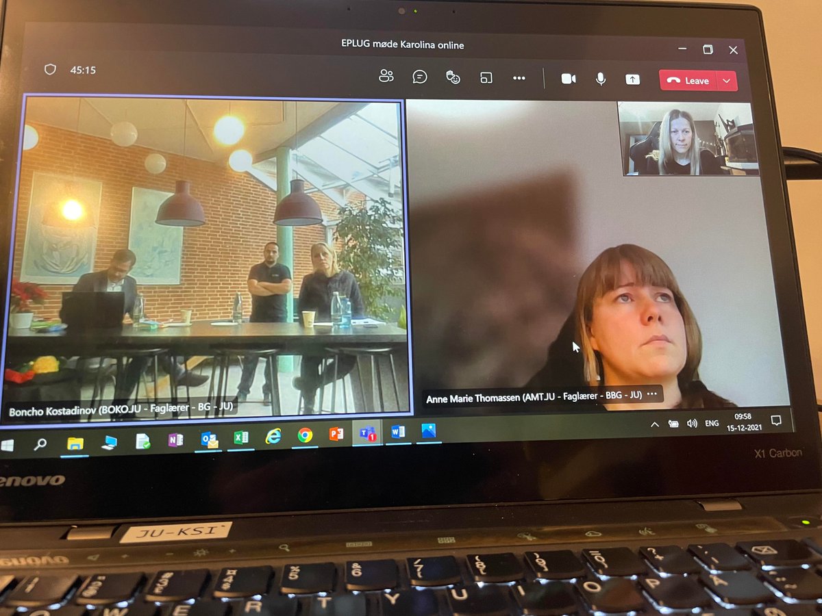 UrbanGreeningEU's tweet photo. 💪Few days before X-mas, Danish team🇩🇰 (#GreenAcademy and #OKNygaard) had the hybrid meeting to plan the next year of the EPLUG project. We have a very ambitious plans 👍.
👉Stay Tuned
#europeanplatformurbangreening #GreenAcademy #oknygaard #teamwork #EPlug https://t.co/PGbCzXn6cr