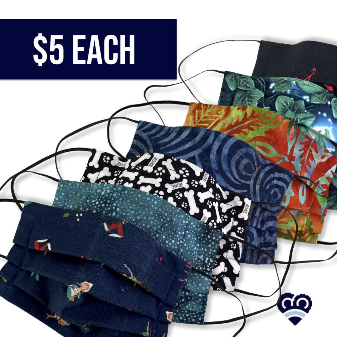 Well the weather outside is frightful -
But $5 masks are delightful,
And since you need masks to and fro,
We can help your collection to grow.

All Clearance Masks now $5 each, while supplies last:
zcu.io/Cczv