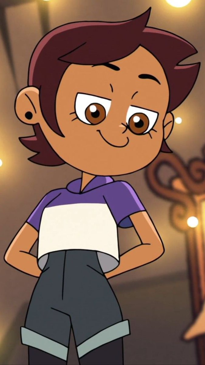 TransfemSupport's tweet photo. Today's second transfem (headcanon) of the day is Luz Noceda! She is a 14 year old gendernonconforming Dominican from The Owl House that is canonically Bisexual and has an awesome girlfriend named Amity! https://t.co/tAjMVRMDfr