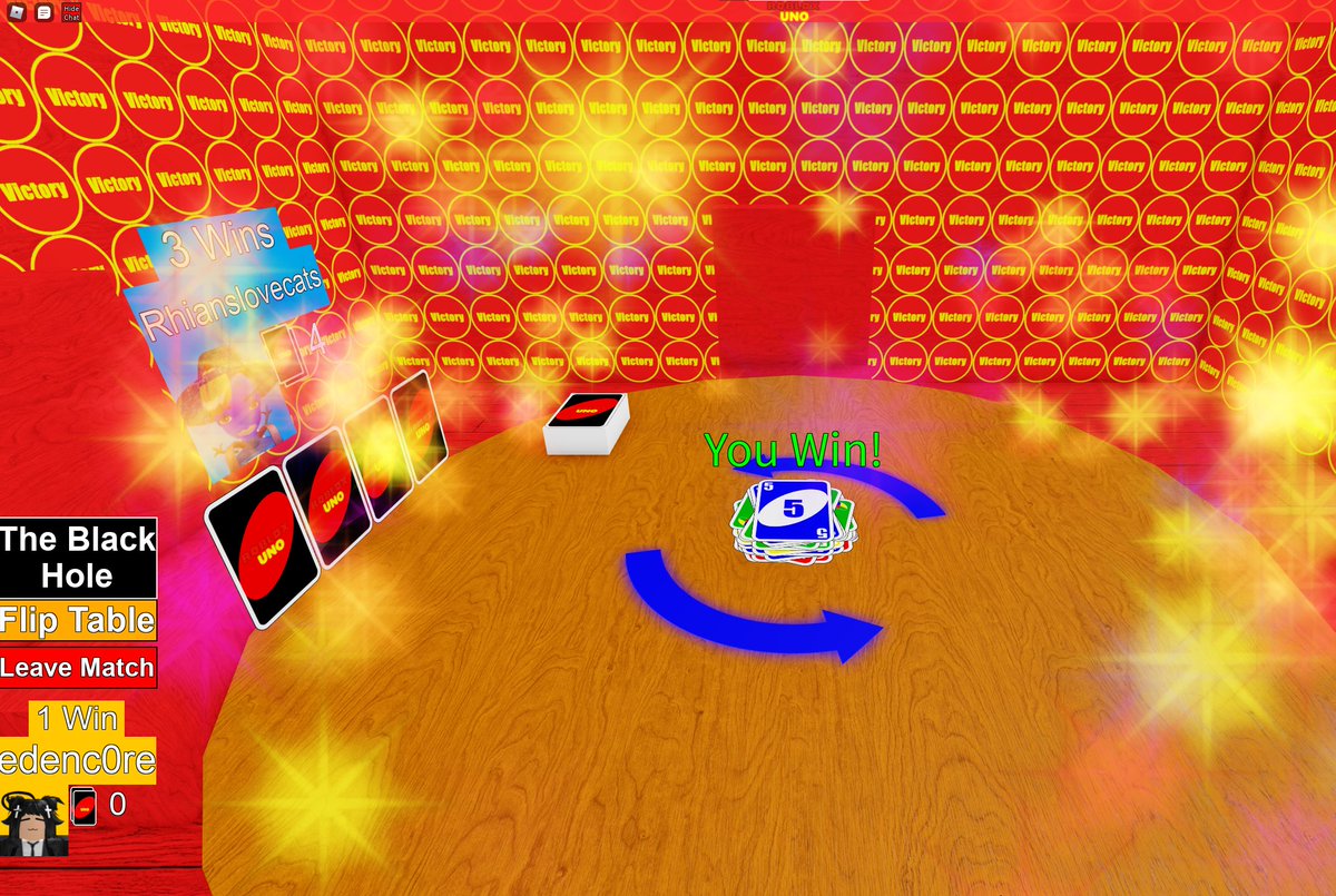 winning against these noobs in roblox uno https://t.co/bbU7Vt0IlC