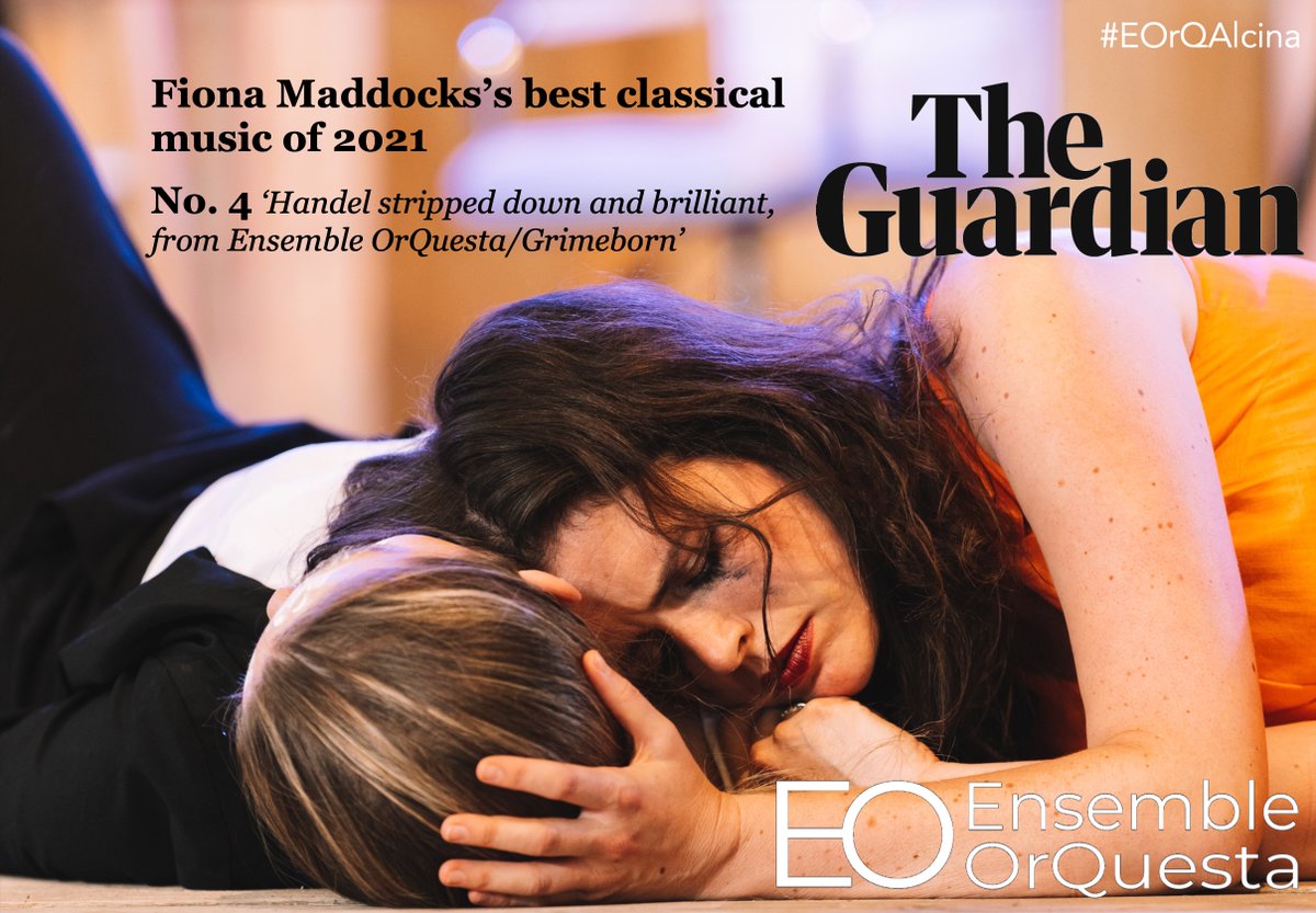 Ensemble_OrQ's tweet photo. Thank you to @FionaMaddocks and @guardian for ranking our Alcina production as No.4 in the best classical music of 2021!

'Handel stipped down and brilliant, from Ensemble OrQuesta/Grimeborn' https://t.co/Up4ubx7rut

Congratulations and thanks to our cast, players and team! 🥳 https://t.co/mKoVJla8OV