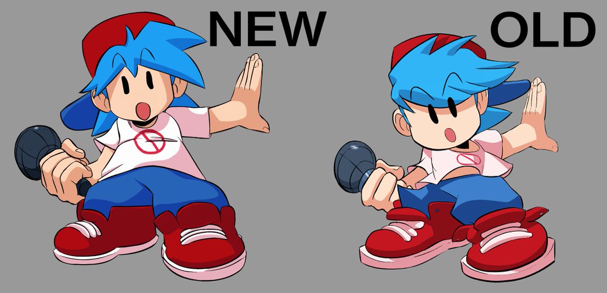 FNFHDExpanded's tweet image. Oh yeah, BF is going to be redesigned for some poses in our projects too... 👀

#FNFHD #fridaynightfunkin