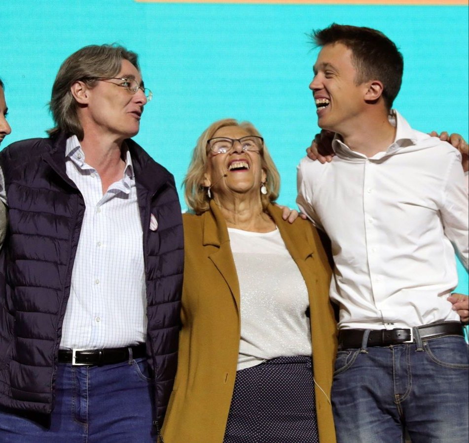 FonsiLoaiza's tweet photo. Hoy, Marta Higueras ha acordado los presupuestos con el PP de Almeida en Madrid. Fue la número 2 de Íñigo Errejón. Como mano derecha de Manuela Carmena dio los servicios sociales para las personas sin hogar en Madrid a la empresa de Florentino Pérez. https://t.co/lENN02oonH