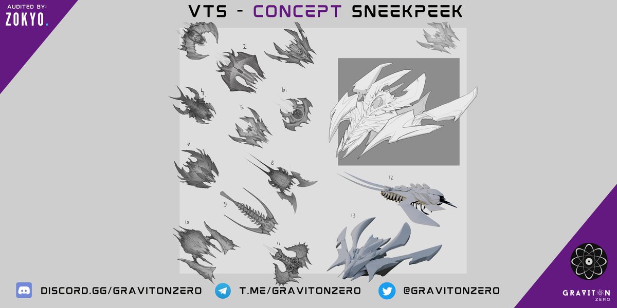 GravitonZero's tweet photo. 👀A little SneekPeek👀
🤫Some advanced concepts for our VOID Touched Strigaal designs🚀
MEXC - Buy $GRAV ⚛️
https://t.co/TecmeNIafA
PancakeSwap - Buy $GRAV ⚛️
https://t.co/PpgSD2zwNY
#ByGamers4Gamers #Strigaal #Noshortcuts #BSC #Metaverse #NFTgame #NFT #StayTuned #ComngSoon https://t.co/cp4QGAmbRu