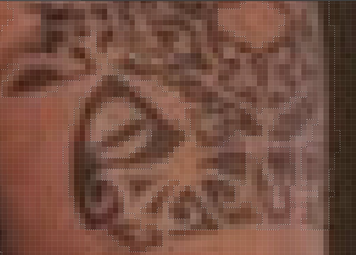 materialbody's tweet photo. New Collage/Photomanipulation coming soon! Just a screenshot of selecting a model's 1/5 intricate body tattoo as I am dutifully going pixel by pixel on Photoshop. The tattoo will be enhanced while the skin is made nice and rubbery. That's the goal at least! 🤔 https://t.co/DGdB67ibtd