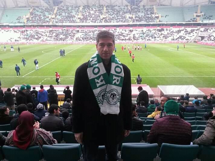 @hkilca #KonyasporGeliyorBak 
Bu şehir hep seninle olacak @konyaspor .💚💚Beyazım...