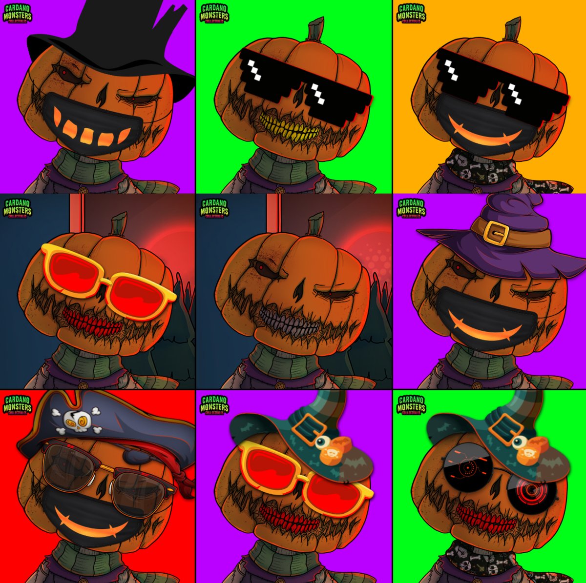 CardanoMonsters's tweet photo. 🚨 All 200 1/1 #NFTs of #MasterJack Will Be LIVE for Purchase in ~30 Minutes! 😍 https://t.co/LgYxaauy7q https://t.co/Eawb3XOte9