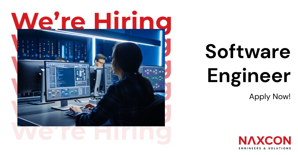 naxcon_'s tweet photo. ๐ Position: Software Engineer for Customer Projects (Gateway and Vehicle Computer)
If you think you're the one here's the link ๐๐ป https://t.co/8QsPLqqgSh
#naxcon #jobs #jobsearch #recruitment #job #hiring #humanresourcesintern #peopleandculture https://t.co/lWuWz5XlfW