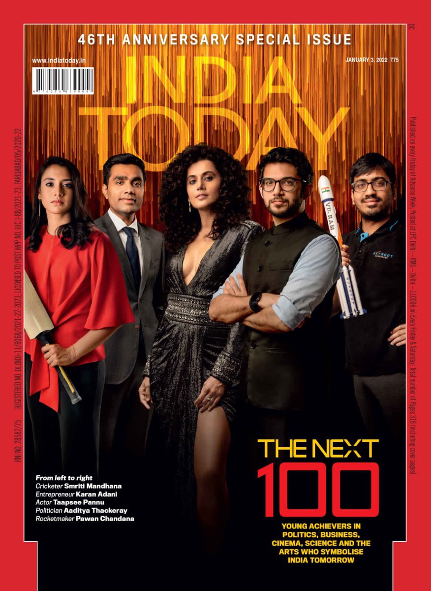 __truthaddict's tweet photo. Funny how @taapsee and @AUThackeray is gracing the cover of India Today! Chor akir chor ka saath deta hai... #83TheFilm #SushantSinghRajput #JusticeForSushantSinghRajput #SSR #WeWantJustice https://t.co/2S2JJQDrsK