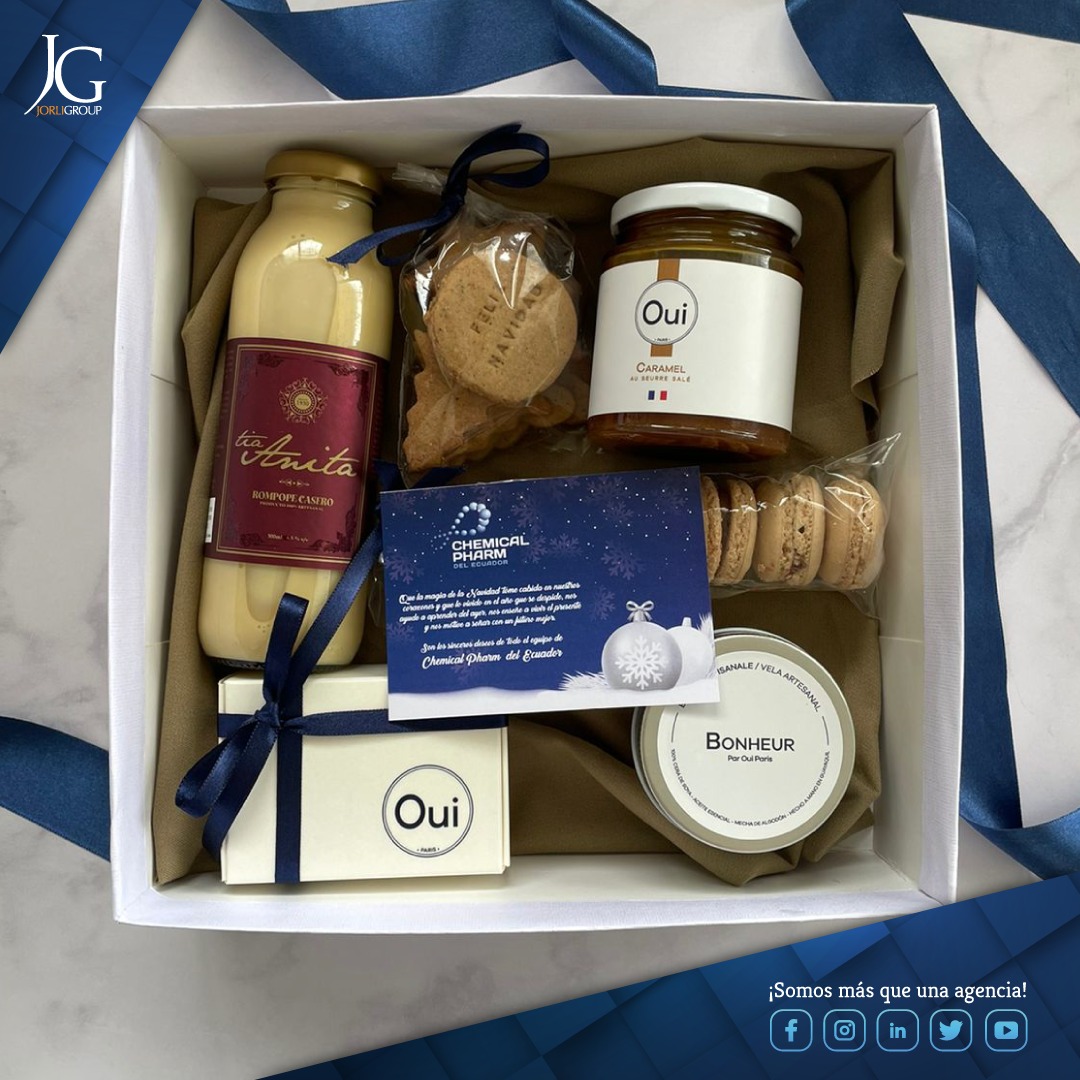 JorliGroup's tweet photo. Obsequios corporativos navideños realizado para nuestro cliente Chemical Pharm del Ecuador.
¡Gracias por su confianza! 🎄🎅🎁
#christmasseason #christmas #navidad #obsequiosnavideños #corporategifts #navidad2021 #JorliGroup #YourSuccessFirst https://t.co/5XEs4vGeeq