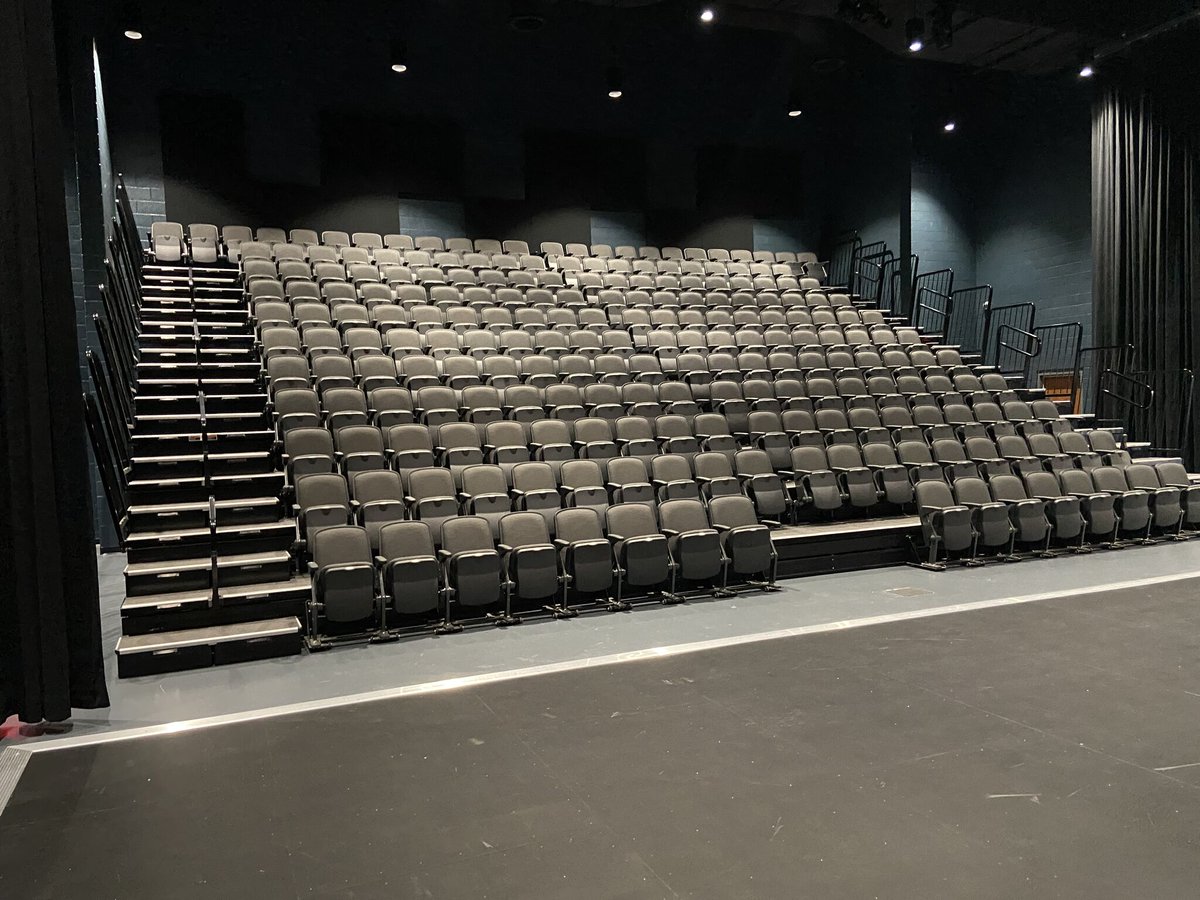 husseyseating's tweet photo. Multipurpose spaces like this one at Hammond Central High School are becoming increasingly popular. @LeeCompanyInc installed our Quattro chair on MAXAM+ telescopic platform, and now it's ready for just about anything! #telescopicseating #mutlipurposespace #educationalseating https://t.co/7tTcrSDqva