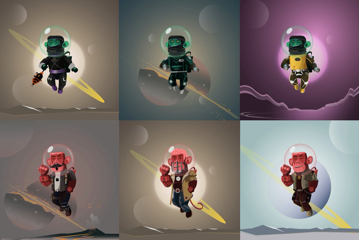 1000Blocks's tweet photo. Read more about the features and extra perks of our one-of-a-kind Space Apes smart NFTs 😍🚀

This is just the beginning as each smart NFT can evolve through time, and we can add new stuff whenever is ready 💪🐒

https://t.co/MWXEVM6LJw

#NFTs #nftcollector https://t.co/sIKnCQAbh4