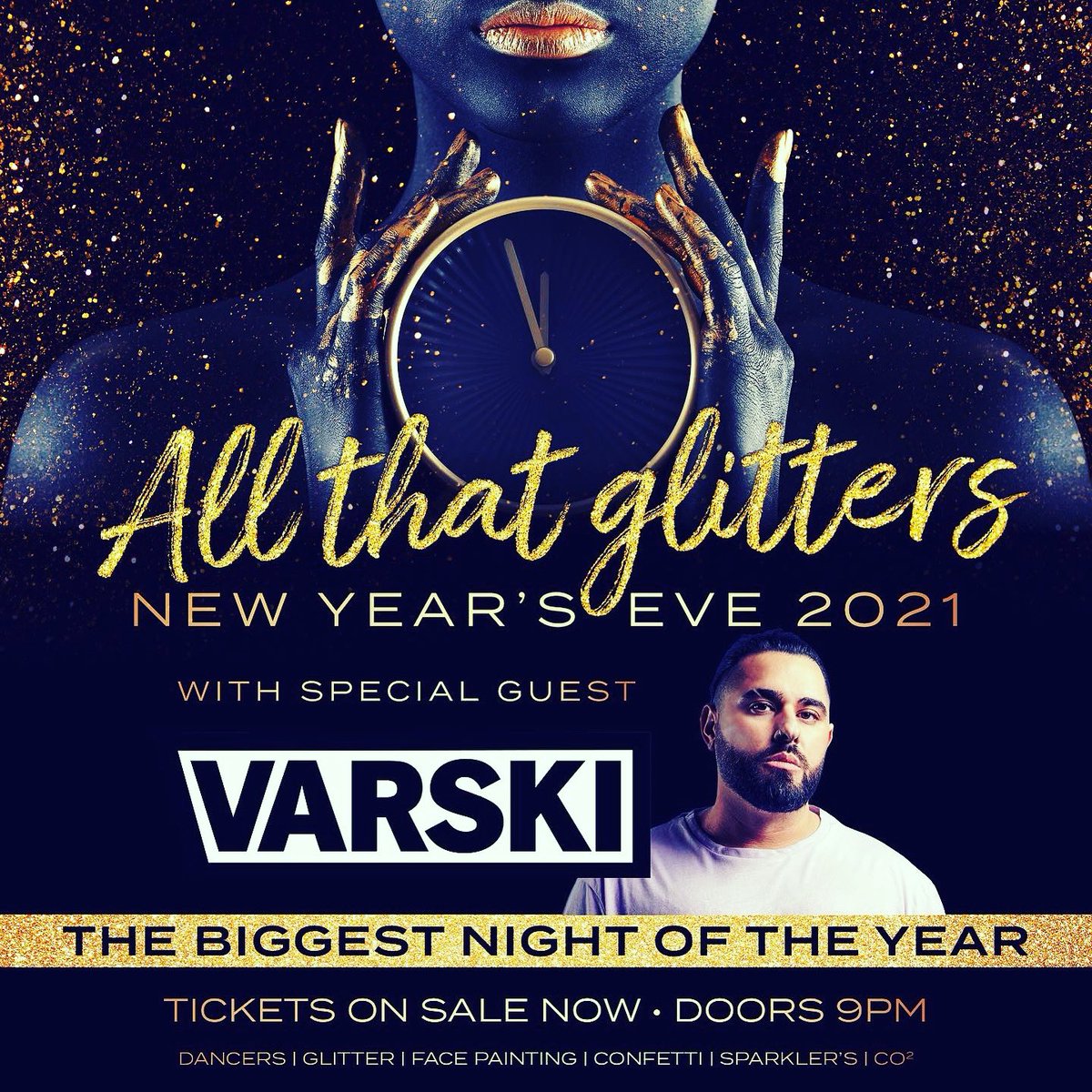 It’s official 😝😝😝 we have been given the green light 🎉🎉🎉

New Year’s Eve 2021!!!!! With special guest @varski going all in to give you NYE you will never forget 🎉🎉🎉🎉

Tickets are selling fast 🎟🎟🎟🎟

Avoid the disappointment grabs yours now….www.jjsnightclub.com