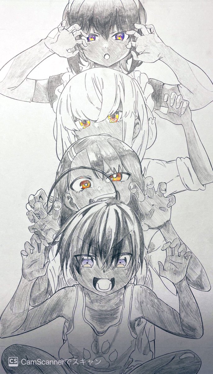 #年の瀬に渾身のイラスト晒すのでフォローしてください 