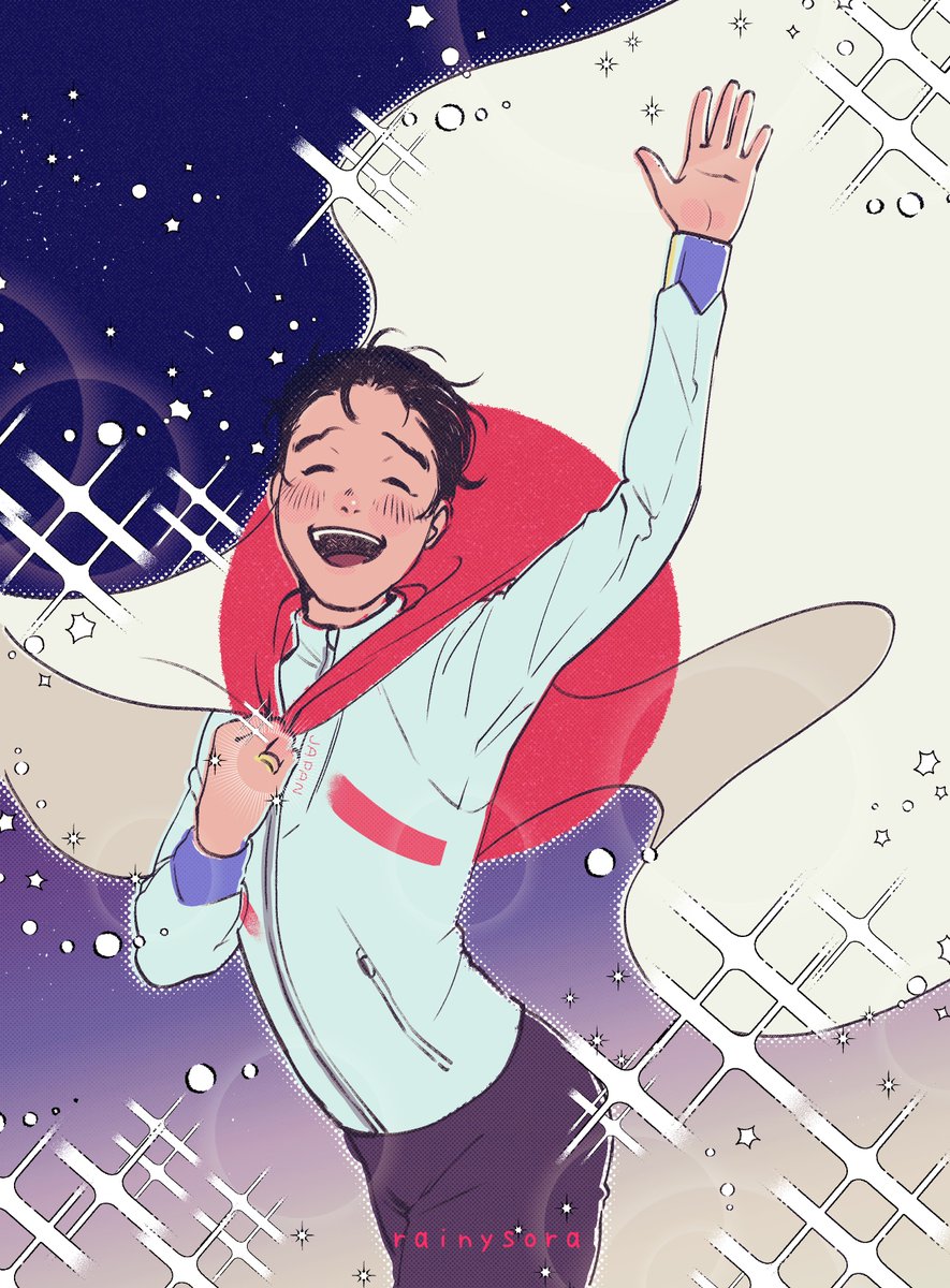 HOLY GUACAMOLE, WE GOT A GORGEOUS BOY BEFORE THE YEAR ENDED! I'M SO PROUD OF HIM!!! #yoi #YuriOnIce