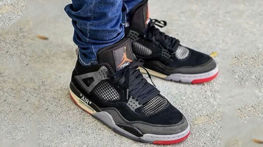 bred 4 white laces