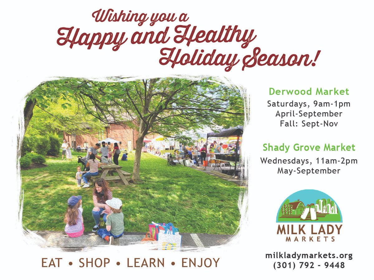 Thanks to all of our vendors and neighbors for a wonderful 2021 market season. Best Wishes this Holiday Season! 🎄🌽🌍🌟 🎁  #HappyHolidays2021
