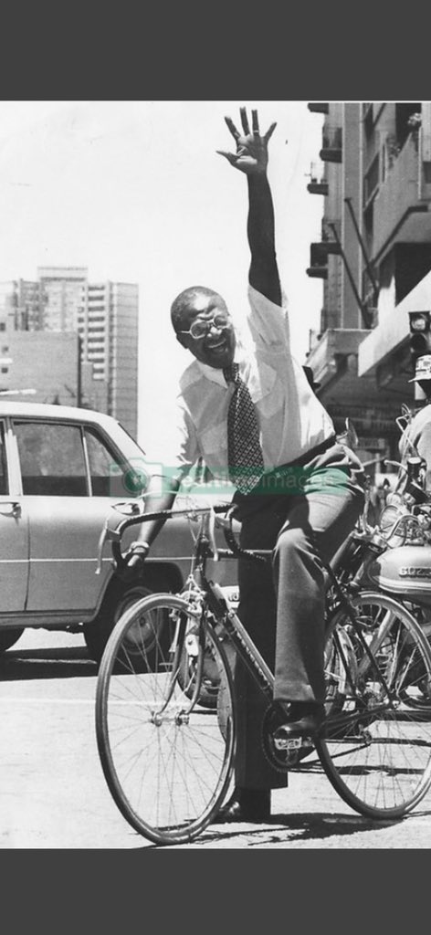 "Give a man a fish and feed him for a day. Teach a man to fish and feed him for a lifetime. Teach a man to cycle and he will realize fishing is stupid and boring."
–Desmond Tutu 

Rest in peace, in power and forever in our hearts.