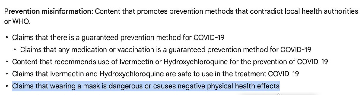 GeorgeGammon's tweet image. 💥Youtube just took down a vid of mine for “medical misinformation.” 

Only possible infraction was “claim that wearing a mask is dangerous or causes negative physical health effects.”

But I didn’t say it, Fauci did in a clip that I used for my vid!! 🤦‍♂️