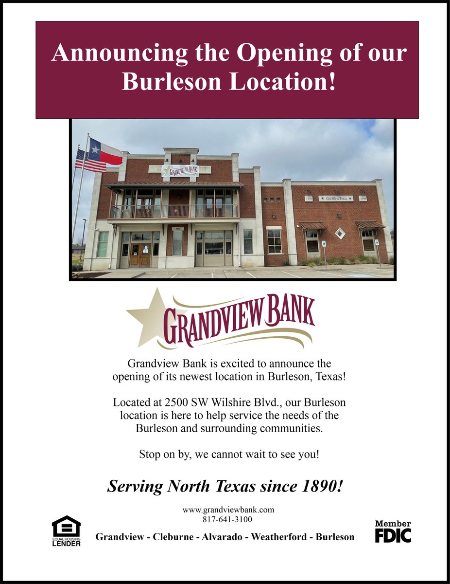 Grandview Bank tweet media