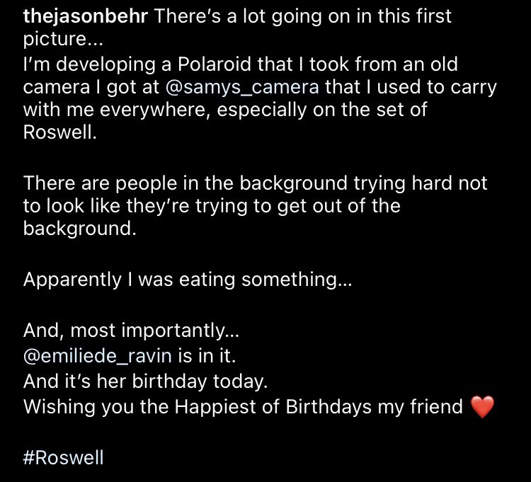 EmilyDeRavinFR's tweet photo. Beautiful pics shared by Jason Behr for Emilie’s birthday ❤️❤️❤️
📸:thejasonbehr instagram account https://t.co/yBe8lwDXc5