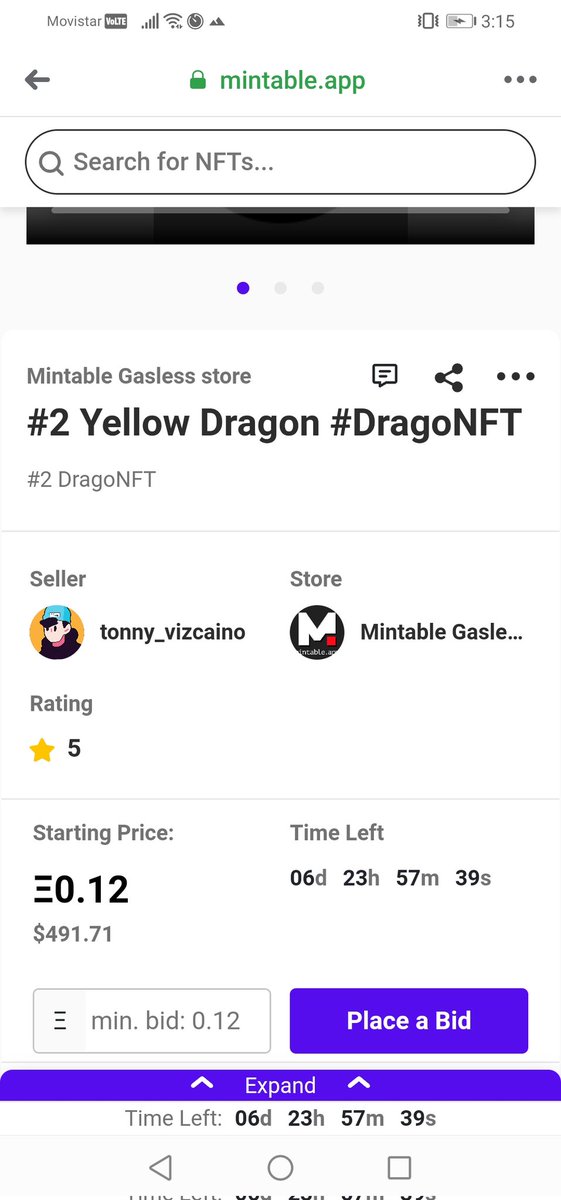 TonnyVizcaino's tweet photo. Now you can start with your proposals
#NFTs #DragoNFT #NFT #NFTCommunity
https://t.co/Z9NrHlbBWH https://t.co/ooTMCYZHHk