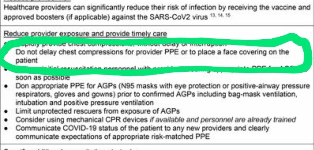 lisadunne15gma1's tweet photo. From working in a Covid ICU. The #AHA 2021 guidelines will not be recommended. Advising not to Don before commencing CPR with Covid patients. Healthcare workers will be protected. #PPEFirst https://t.co/Sny82I1L9z