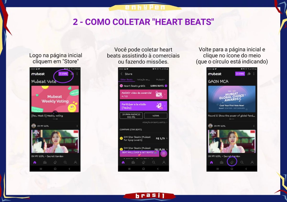 ENHYPENBrasil_'s tweet image. Confira o tutorial do MUBEAT:

Usado para o "Show! Music Core": 

🔗 Iphone: apps.apple.com/ph/app/mubeat-…
🔗 Android: play.google.com/store/apps/det…

@ENHYPEN_members @ENHYPEN #ENHYPEN #엔하이픈