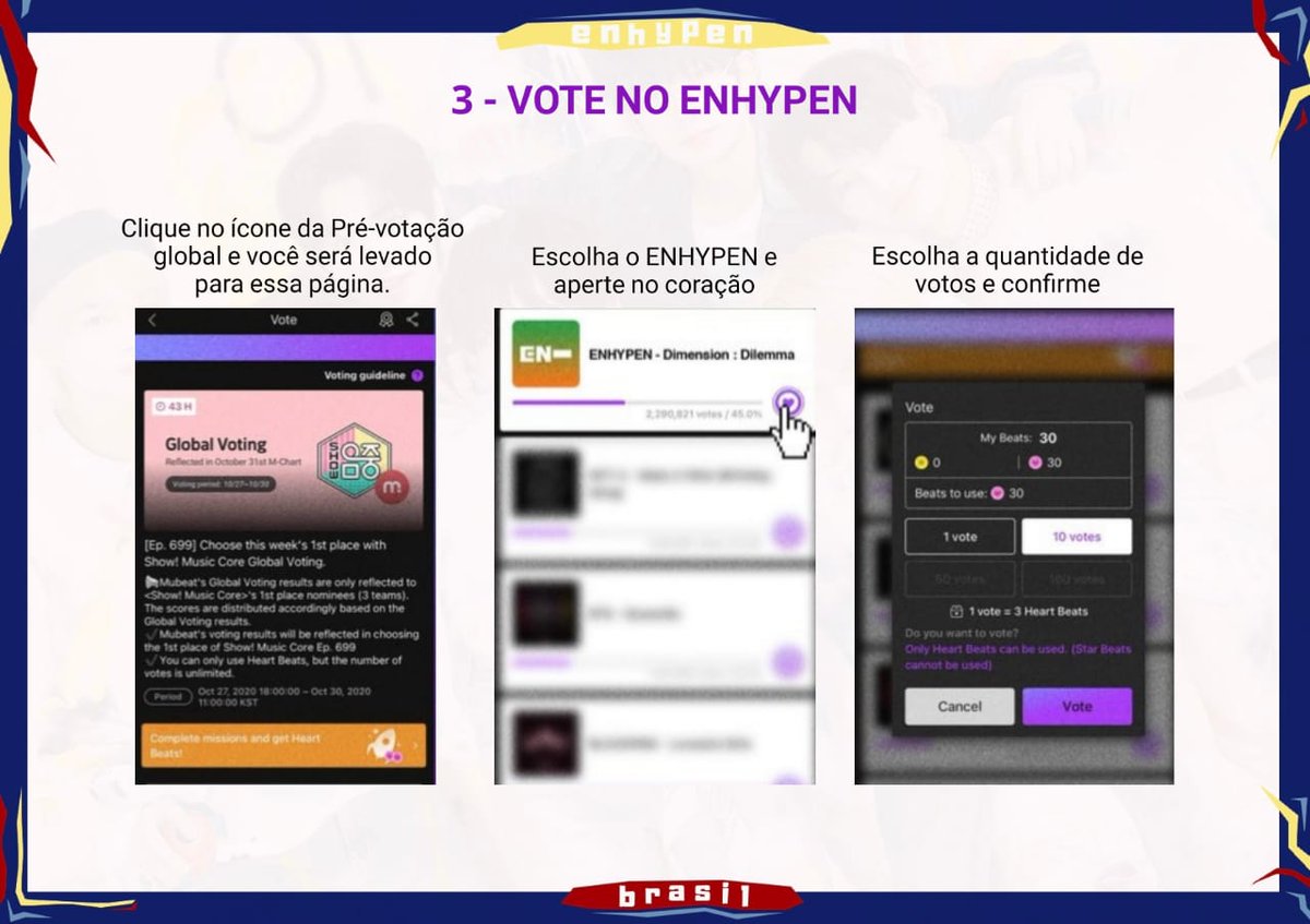 ENHYPENBrasil_'s tweet image. Confira o tutorial do MUBEAT:

Usado para o "Show! Music Core": 

🔗 Iphone: apps.apple.com/ph/app/mubeat-…
🔗 Android: play.google.com/store/apps/det…

@ENHYPEN_members @ENHYPEN #ENHYPEN #엔하이픈