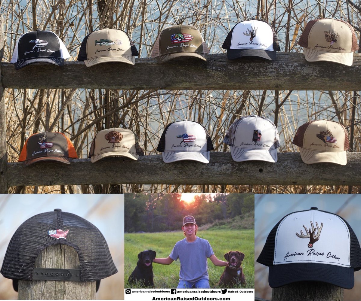 raised_outdoors's tweet photo. WEBSITE is now live! Link in bio

-10 outdoor lifestyle hats-

#AmericanRaisedOutdoors🇺🇸

#deer #elk #bear #moose #fish
#shedantler #dog #duck https://t.co/o0rZDzE0S3