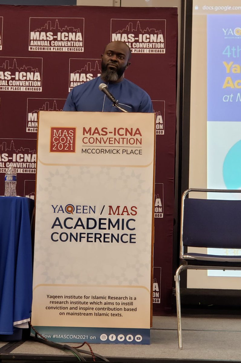 When you do something good, recognize that it's from the blessings of Allah upon you 

- Sh. Abdullah Oduro, "Guide Us to Guidance" #mascon2021