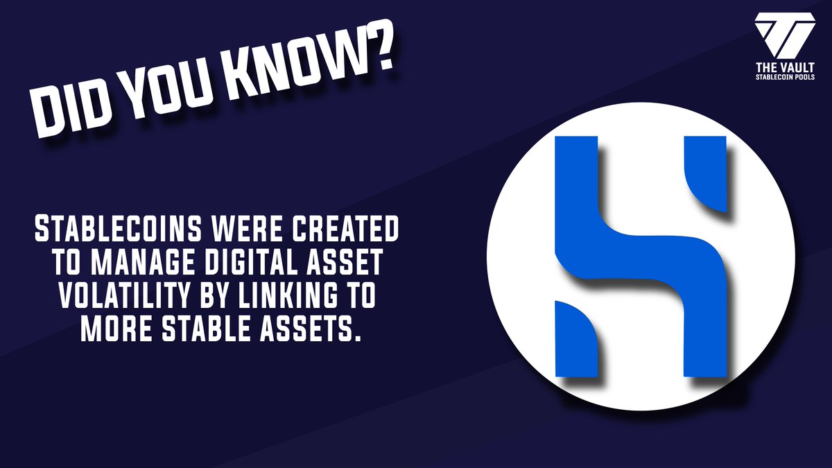 TheVault_Club's tweet photo. Stablecoins were created to manage digital asset volatility by linking to more stable assets.
.
Visit our website 👉 
https://t.co/pUtrZ1R0k7
.
#Cryptocurrency #Market #Vault #Business #Crypto #money #Investment #forex #Trading https://t.co/gOC7d0mITa