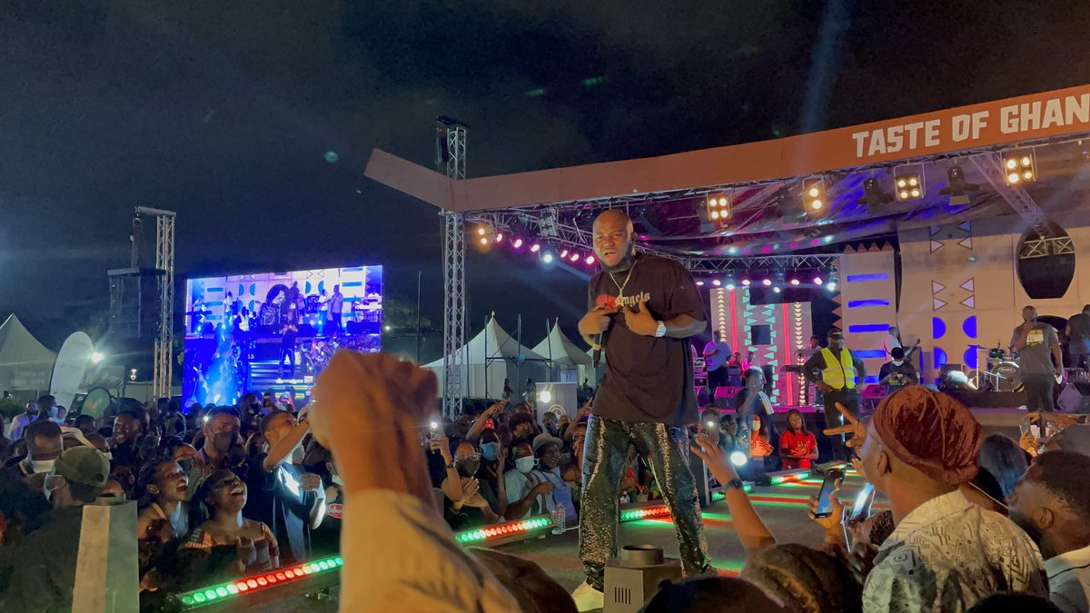 gipaghana's tweet photo. @IamKingPromise promised and he delivered like the King he is at the Taste of Ghana 2.0. π€π€ππ½ππ½ππ½ππ½ #TOG2021 #GhanaOnTheGo #GrowInGhanaGrowWithGhana @GuinnessGhana @moigovgh @GEPAGhana @RYofiGrant https://t.co/LUHYxukWon
