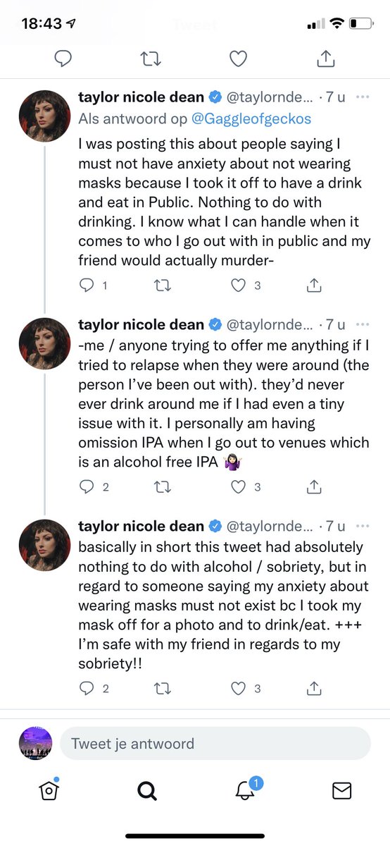 imanegg143143's tweet photo. You were drinking. I will post her can again, you can literally see it is a honey cider. The omission ipa she talks about doesn’t even exist in an alcohol free version (https://t.co/tbkEYOGIsZ). You’re around friends who are ok with you drinking and smoking. 🖕🏼#TaylorNicoleDean https://t.co/InFWtIROiP