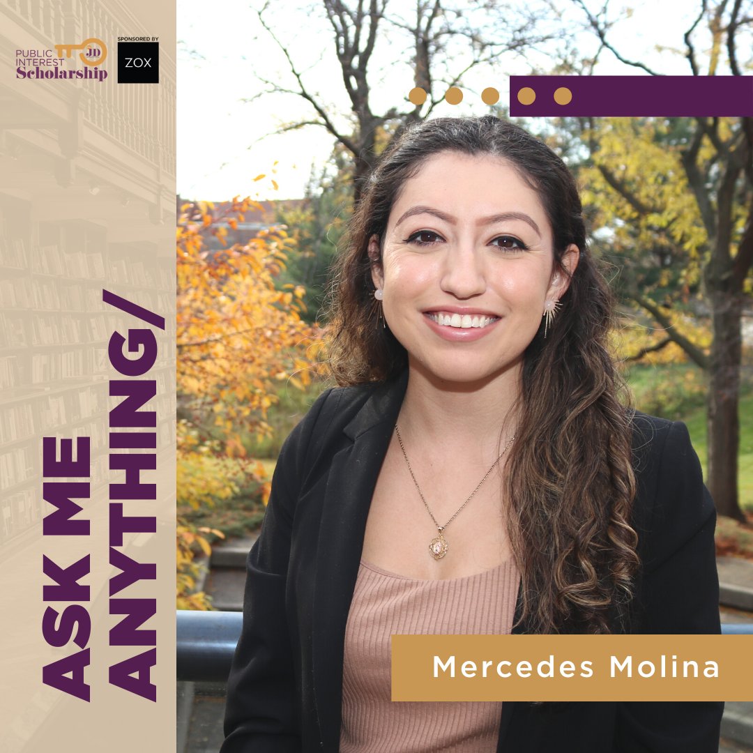 msjdorg's tweet photo. You are invited to our all-day Ask Me Anything Event featuring Mercedes Molina, 2021 Public Interest Scholarship Recipient, on Dec 30, 2021. Visit https://t.co/jShAcrVm1U for more information!
#msjd #prelaw #lawstudent #lawtwitter #futurejd #womeninlaw #lawschool #publicinterest https://t.co/7K3vhMMPrk